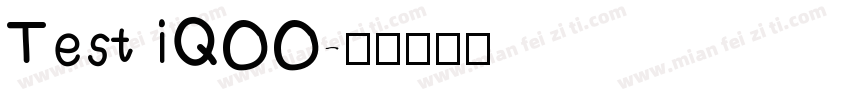 Test iQOO字体转换